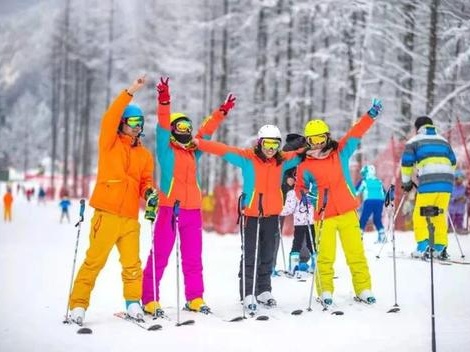 滑雪泡汤迎新年 飞猪滑雪类商品人均消费金额同比涨55%
