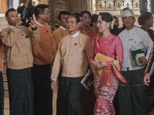 缅甸总统温敏和国务资政昂山素季被起诉，将通过视频开庭审理