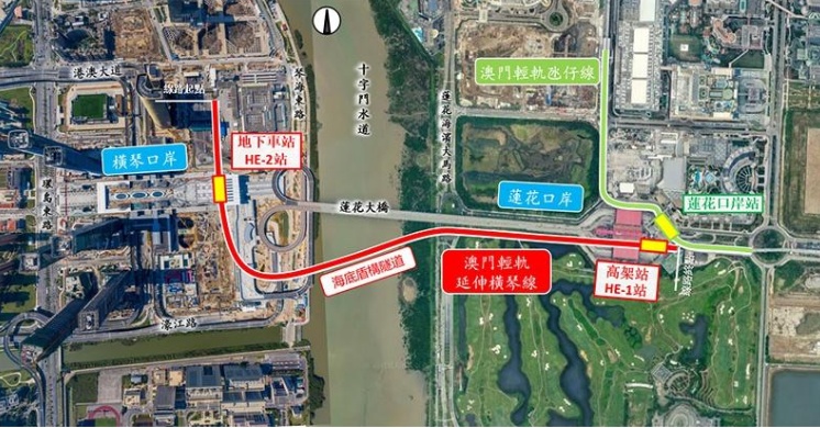 澳门轻轨横琴线即将动工：设两个车站，全长约2.2公里