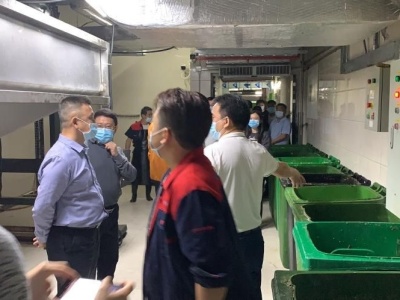 罗湖区东晓街道办组织居民代表考察厨余垃圾处理设施