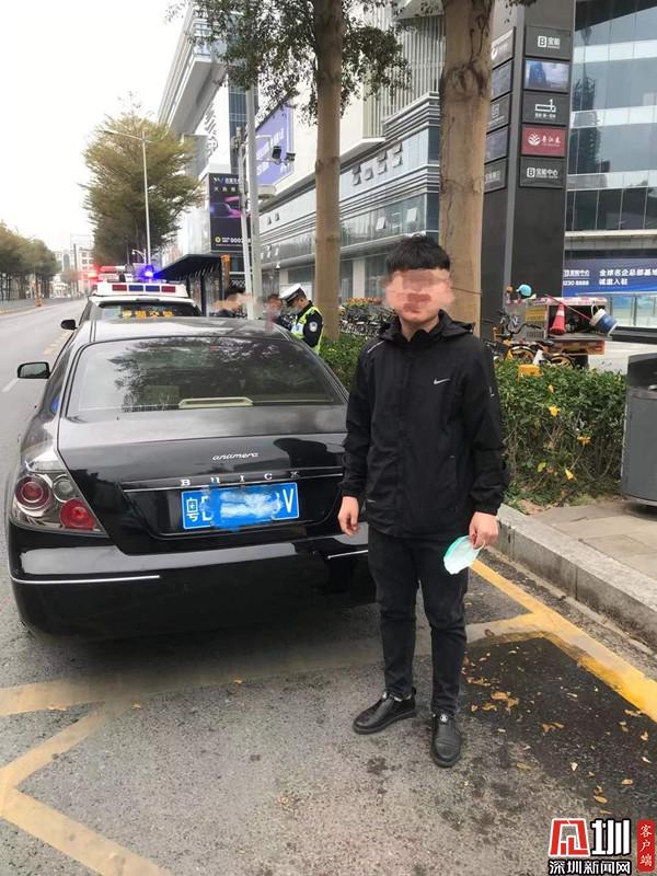 违法15次还在上路?罗湖交警查扣一辆重点隐患车辆