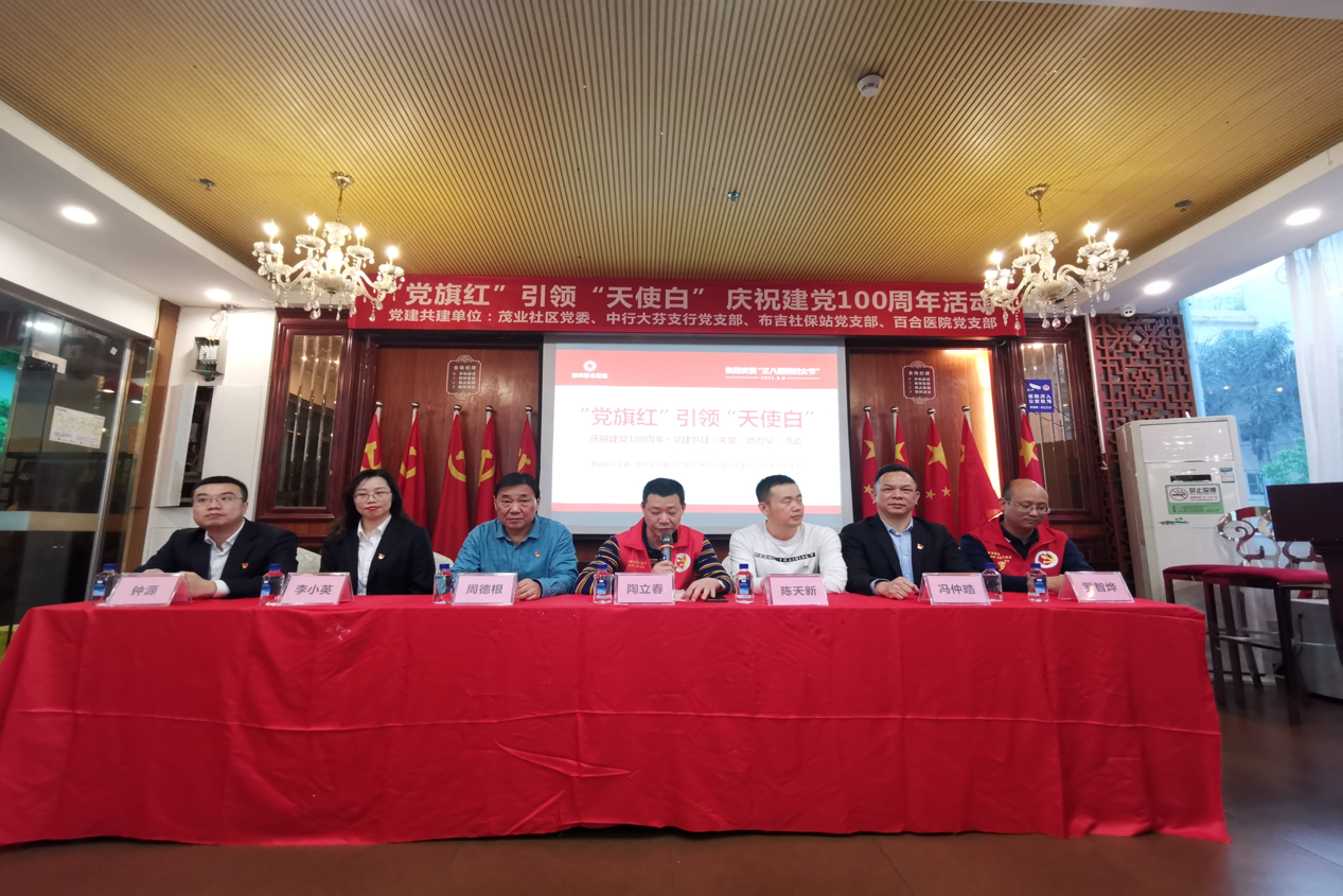 “党旗红”引领“天使白” 布吉党建结对子 开展关爱“她力量”活动