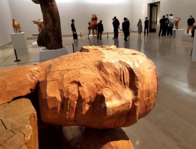 看展︱“萧立雕塑作品展”开幕，用作品与世界对话