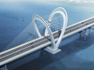 珠机城际金海大桥横琴侧连续刚构梁合龙