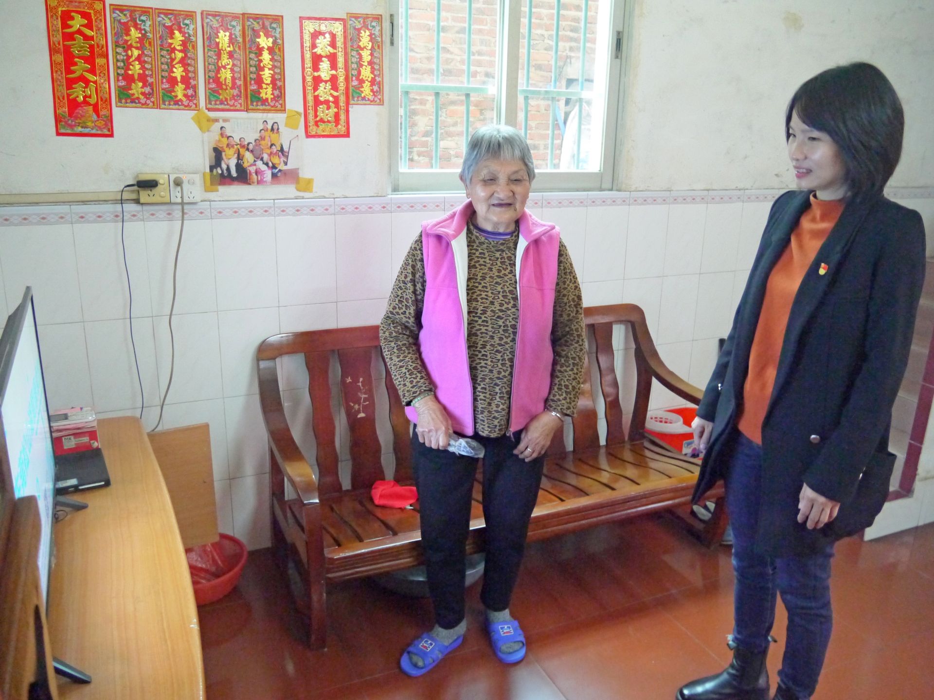东莞道滘乡村党总支书记刘锦兴：一对一帮扶孤寡老人