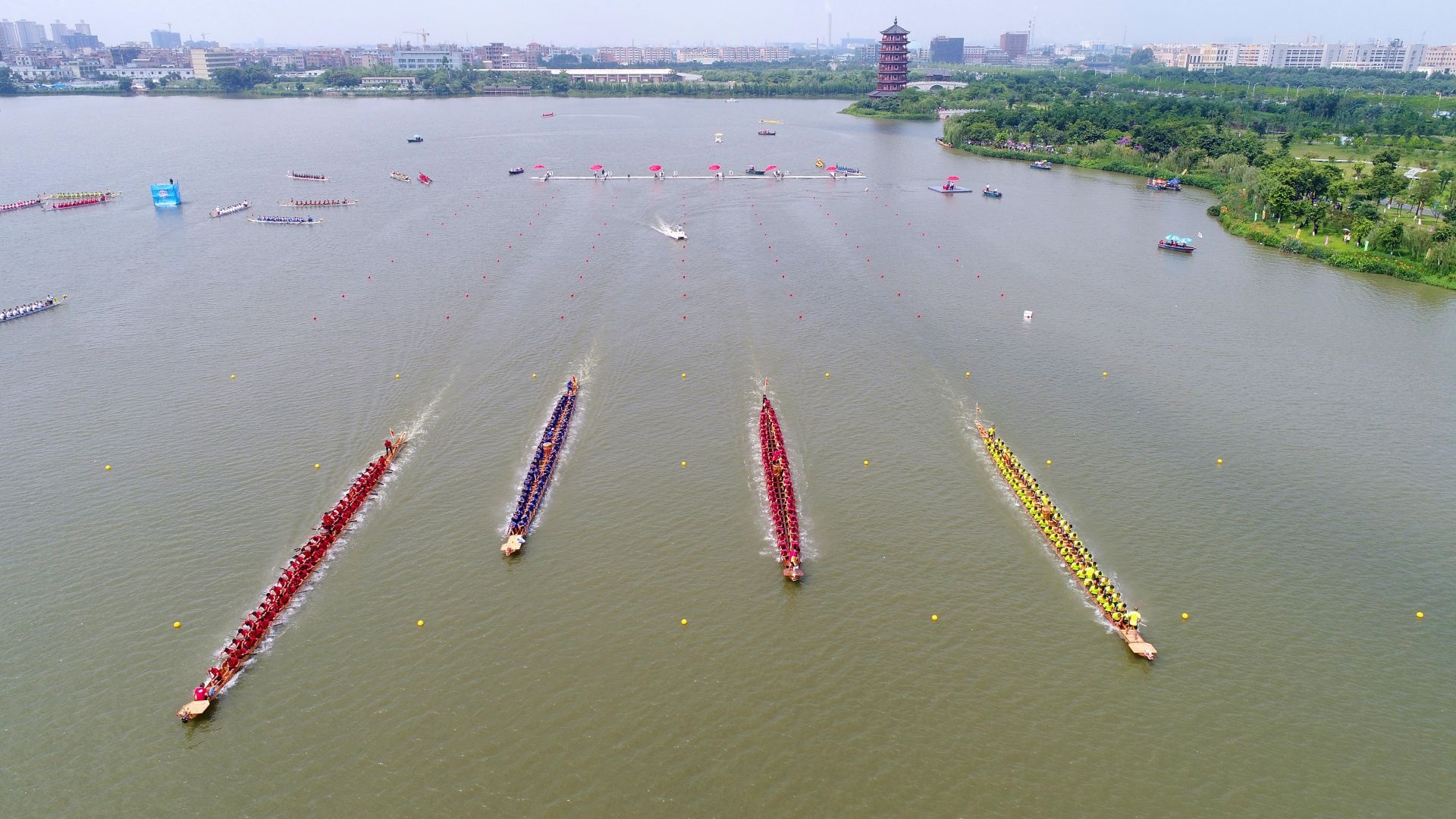 官宣！农历五月十六，东莞市麻涌镇将在华阳湖举办龙舟锦标赛