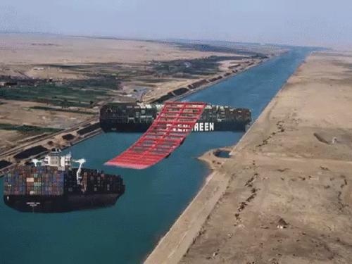 苏伊士运河“拥堵”结束：422艘船只已全部通过