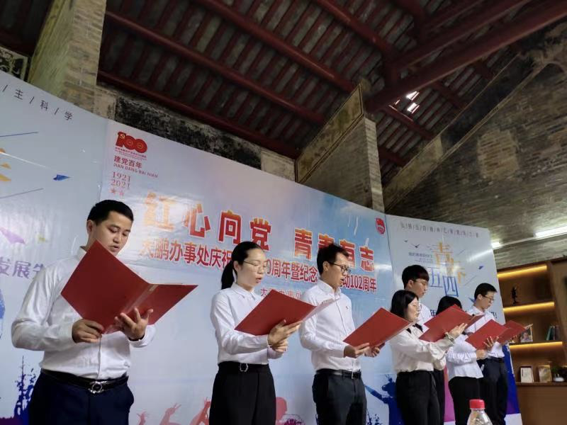 红心向党青春有志 大鹏办事处开展团员青年“五四”系列主题活动