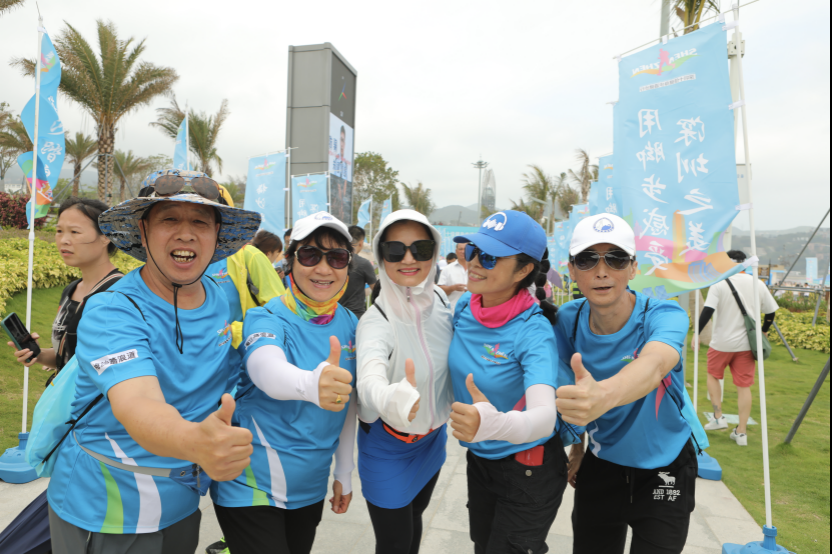 “深圳十佳健身步道健步行”来盐田了！“梅沙踏浪道”站今日热力开赛