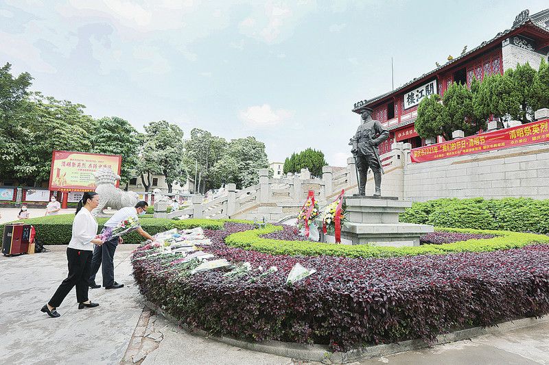 清明期间，肇庆市红色景点成热门“打卡地”