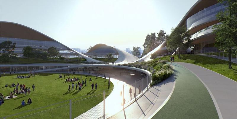 为市民送上城市的怀抱，马岩松团队发布嘉兴市民中心设计