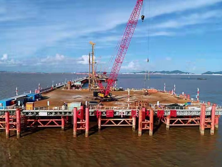 粤港澳大湾区超级工程新进展：黄茅海大桥桩基全部完成