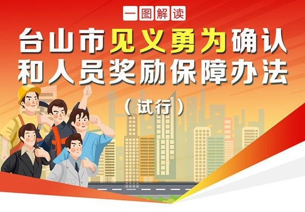 见义勇为有保障、有奖励！江门市台山出台最新“办法”