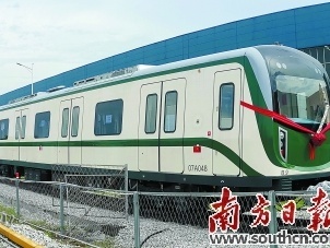 “第二广佛线”列车正式“到站”