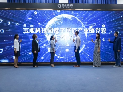 龙华区首个产业链党委——宝能科技园数字经济产业链党委成立