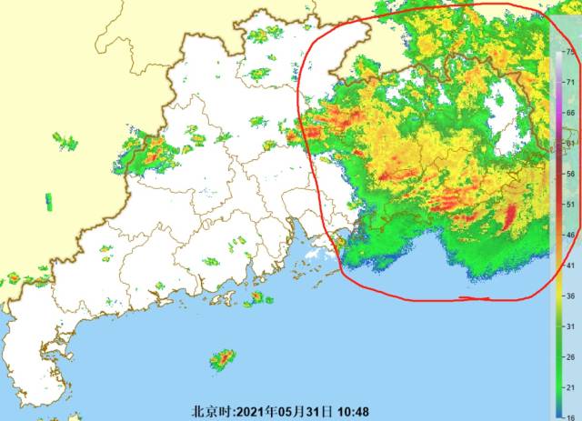 说好的雨呢？粤东已迎来大范围降雨，珠三角的雨午后陆续到达