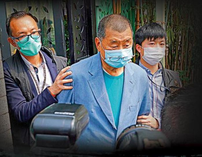 黎智英等10人组织及参与未经批准集结案今日开审