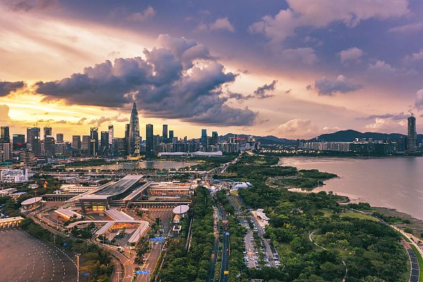 深圳湾滨海休闲带拟建人工沙滩