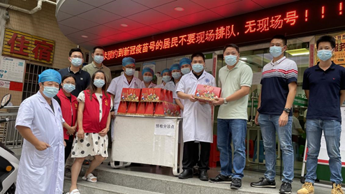 “以粽传情”西田社区开展端午送粽子慰问活动