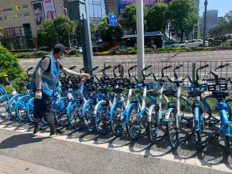 勤消毒、帮清场、送单车……哈啰党员助力深圳疫情防控  