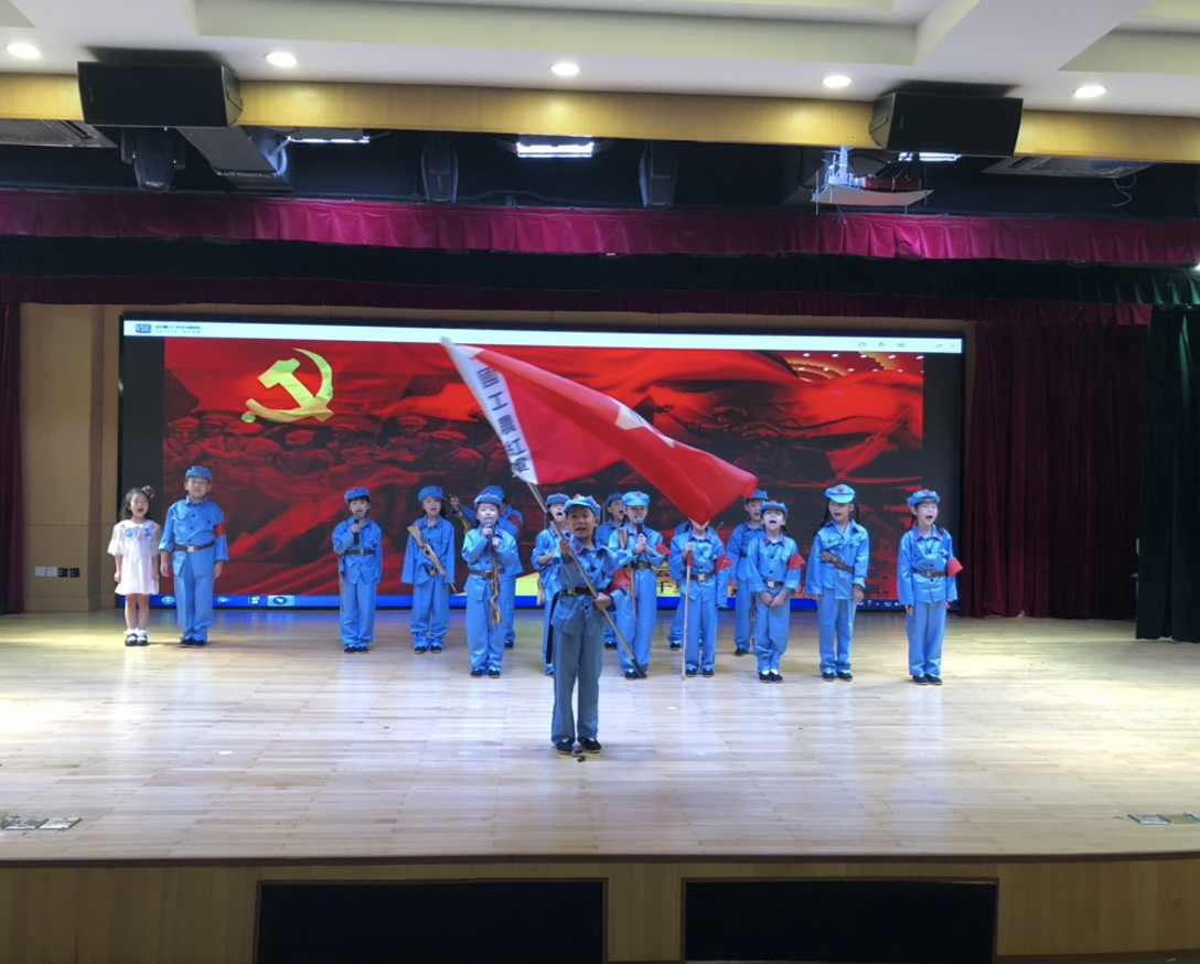 扮小雨来，演王二小，丹堤实验学校学生自编自导百部小话剧迎建党100周年