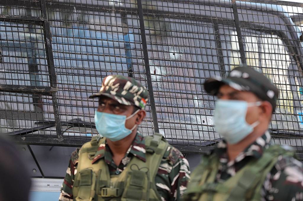 印度中央武装警察部队超8.4万人确诊新冠，331人死亡
