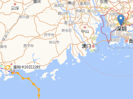 刚刚！台风“查帕卡”在阳江登陆
