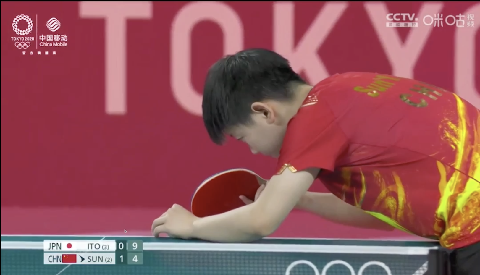 极度舒适！孙颖莎4:0绝杀伊藤美诚