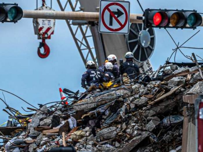 美国佛罗里达州住宅楼倒塌死亡人数升至97人