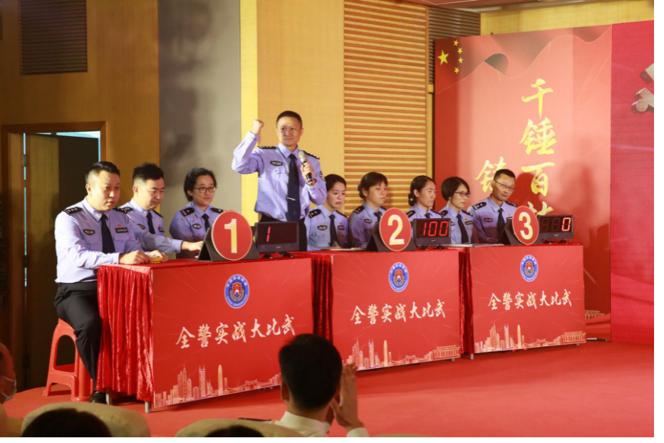 罗湖边检站“全警实战大比武”火热开赛