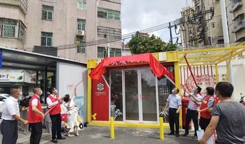 构筑户外工作者温馨港湾和加油站！南湾丹竹头社区暖心驿站揭牌启用