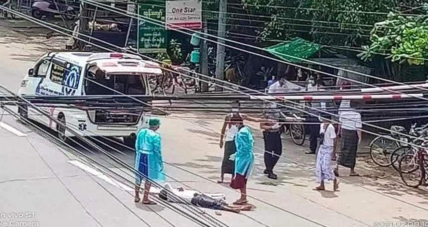 缅甸单日新增新冠确诊超四千例，多位确诊患者在街头发病身亡
