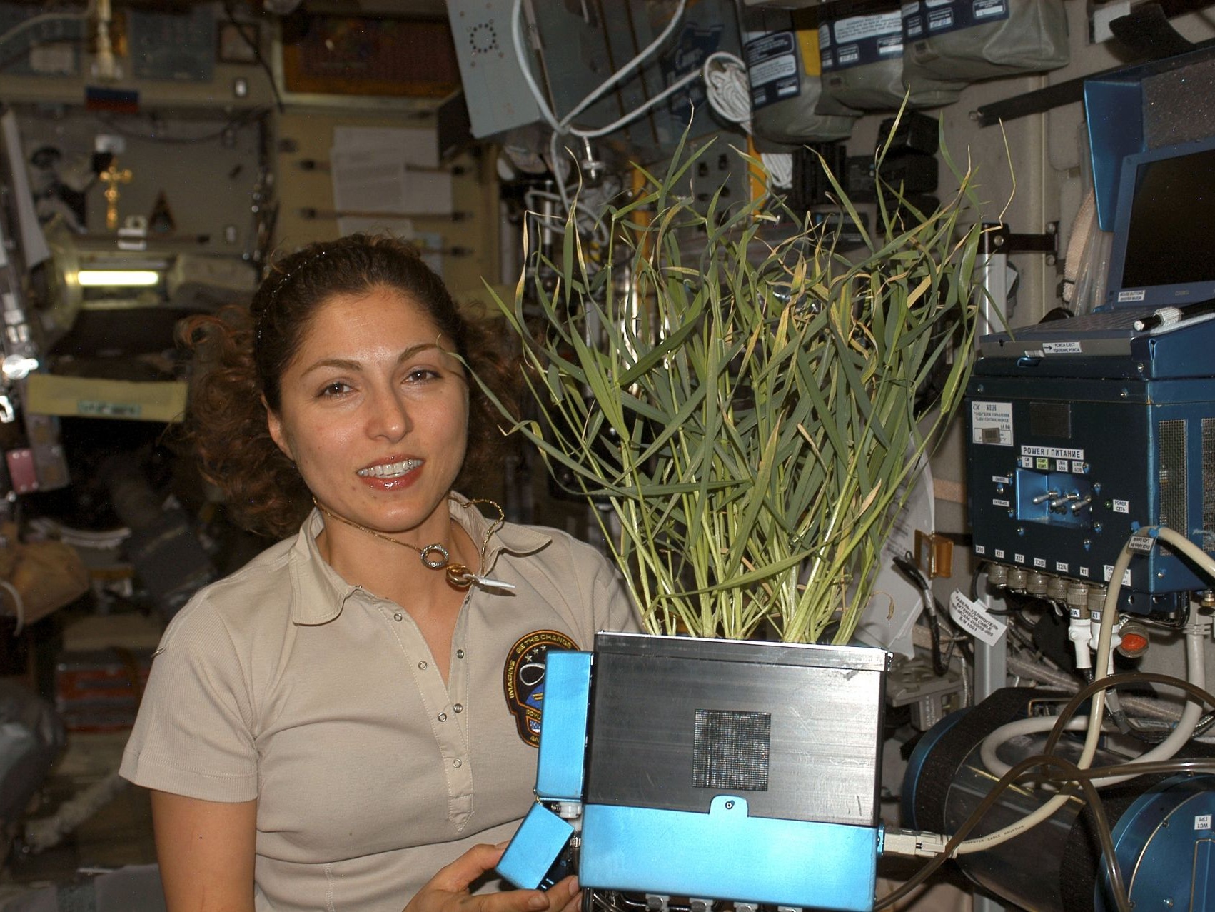 15年前，她成为第一位自费前往国际空间站的女性旅客