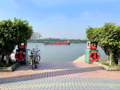 防溺水！东莞市石龙镇在河岸增设救生设备