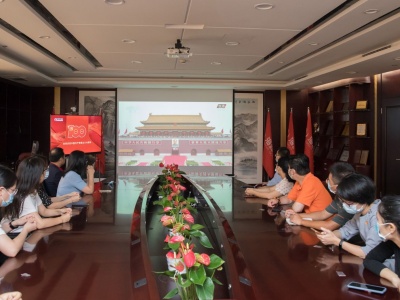 深圳海雅集团组织党员观看“建党百年”直播