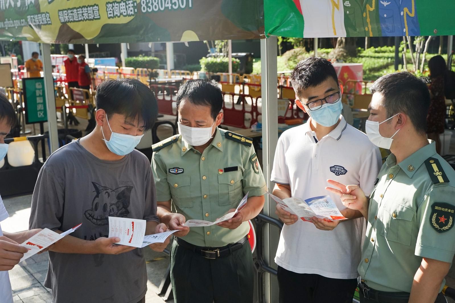 有的放矢，精准宣传！福保街道让征兵宣传走进热血青年“心坎儿”