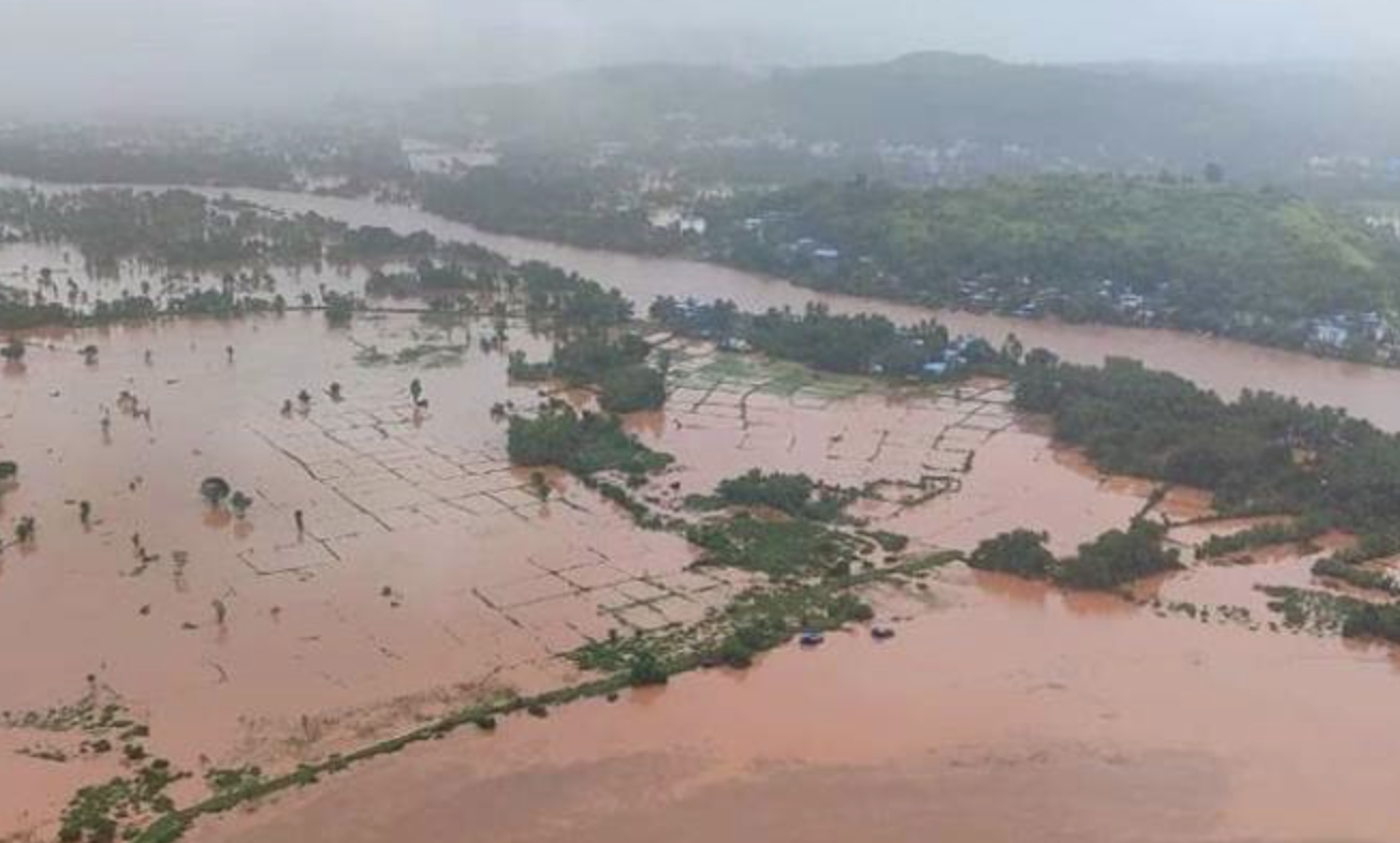 印度暴雨灾害已致超130人死亡 逾9万人被疏散