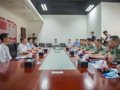 深圳警备区调研地铁武装部规范化建设