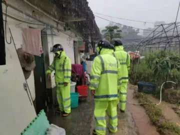 福城街道雨后复查517个网格 保障辖区安全生产形势稳定