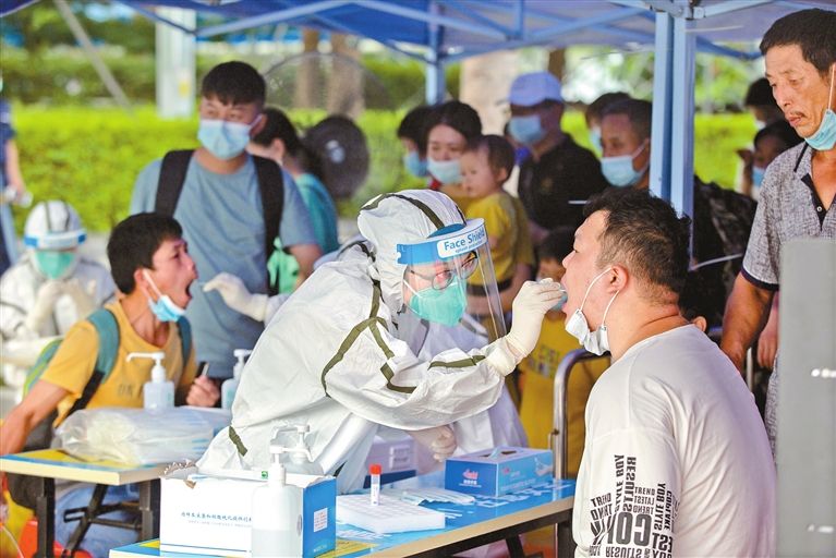深圳免费核酸检测点增至114个