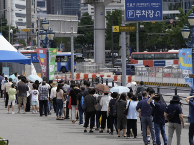 韩媒：韩国大邱疫情趋紧 日增121例，80多例来自教会
