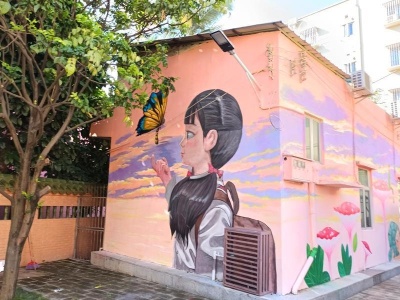 这小区的颜值真高！宝安燕罗街道以彩绘墙扮靓城中村
