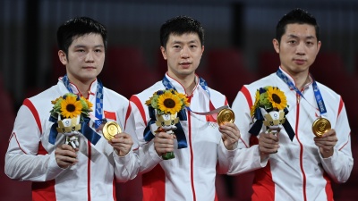夺金时刻 | 中国队第35金！中国乒乓球男团夺得东京奥运会乒乓球男团决赛金牌！