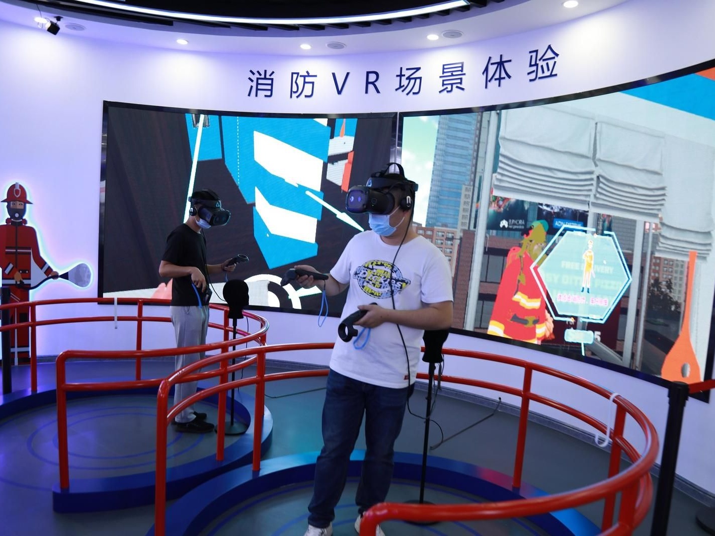 免费体验VR！宝龙街道智慧互动消防科普教育体验馆开馆