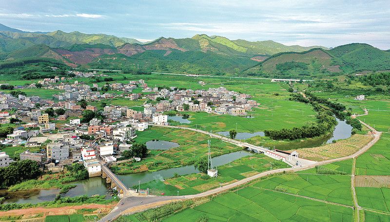 肇庆市封开县金装镇安靖村蝶变记