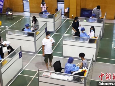 上海启动在沪12-17岁台湾学生新冠疫苗接种