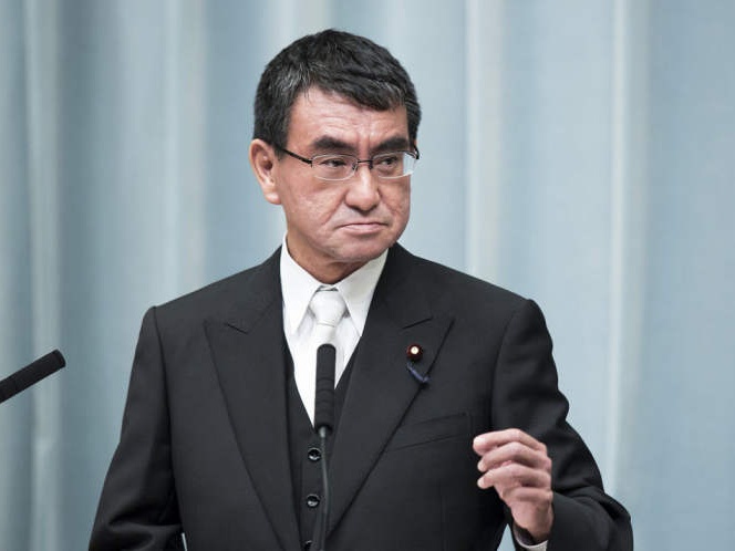 河野太郎正式宣布参加日本自民党总裁选举