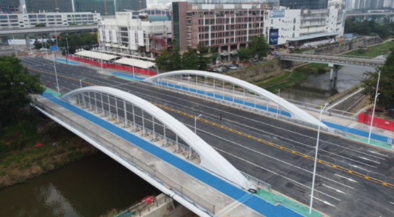 全线贯通在即！龙岗德政路（龙岗大道-临河南路）工程完工