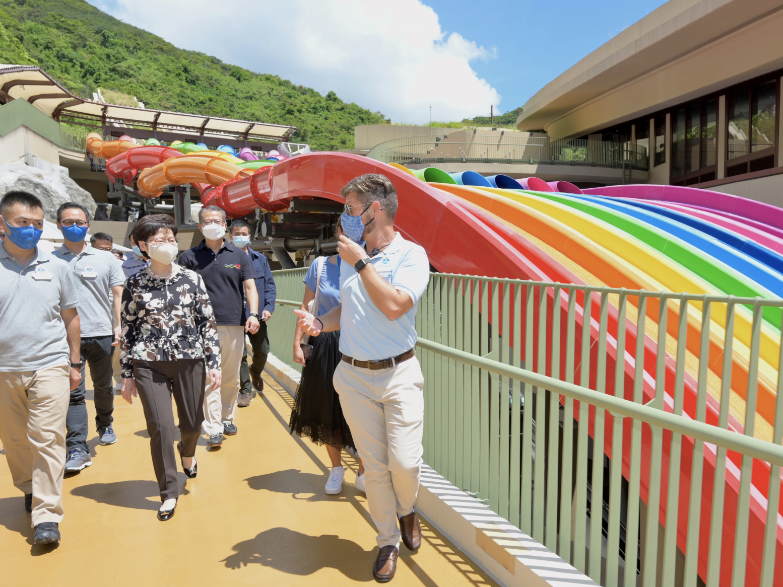 香港海洋公园水上乐园开幕