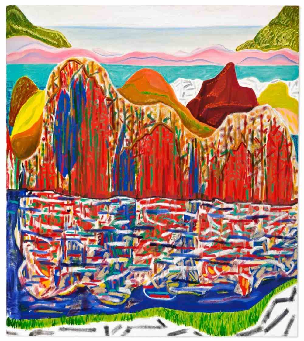 美国纽约布鲁克林艺术家莎拉·休斯作品展现蓬勃生气